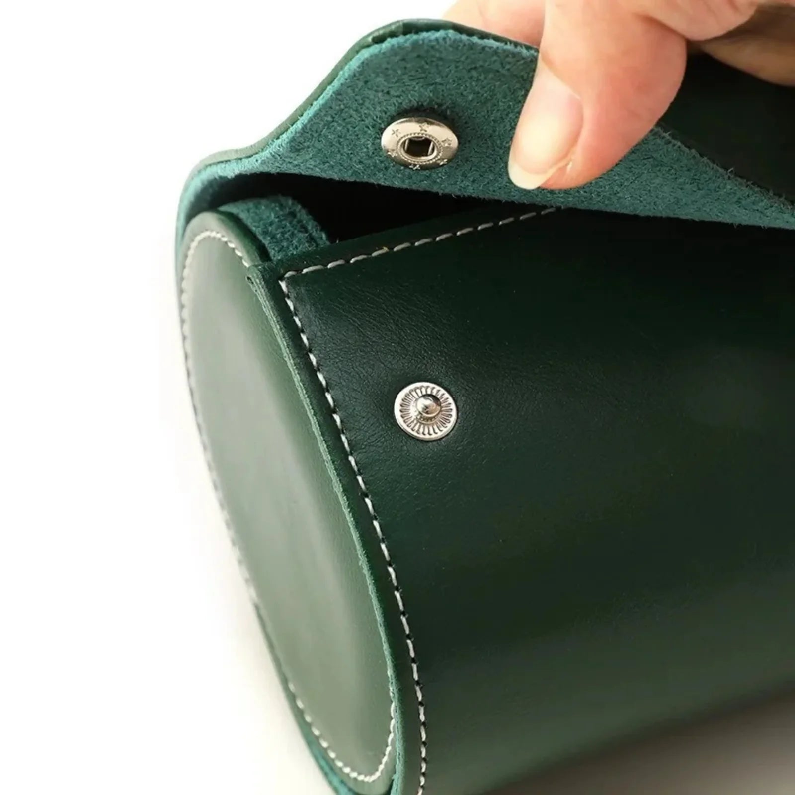 Estuche para relojes de cuero premium