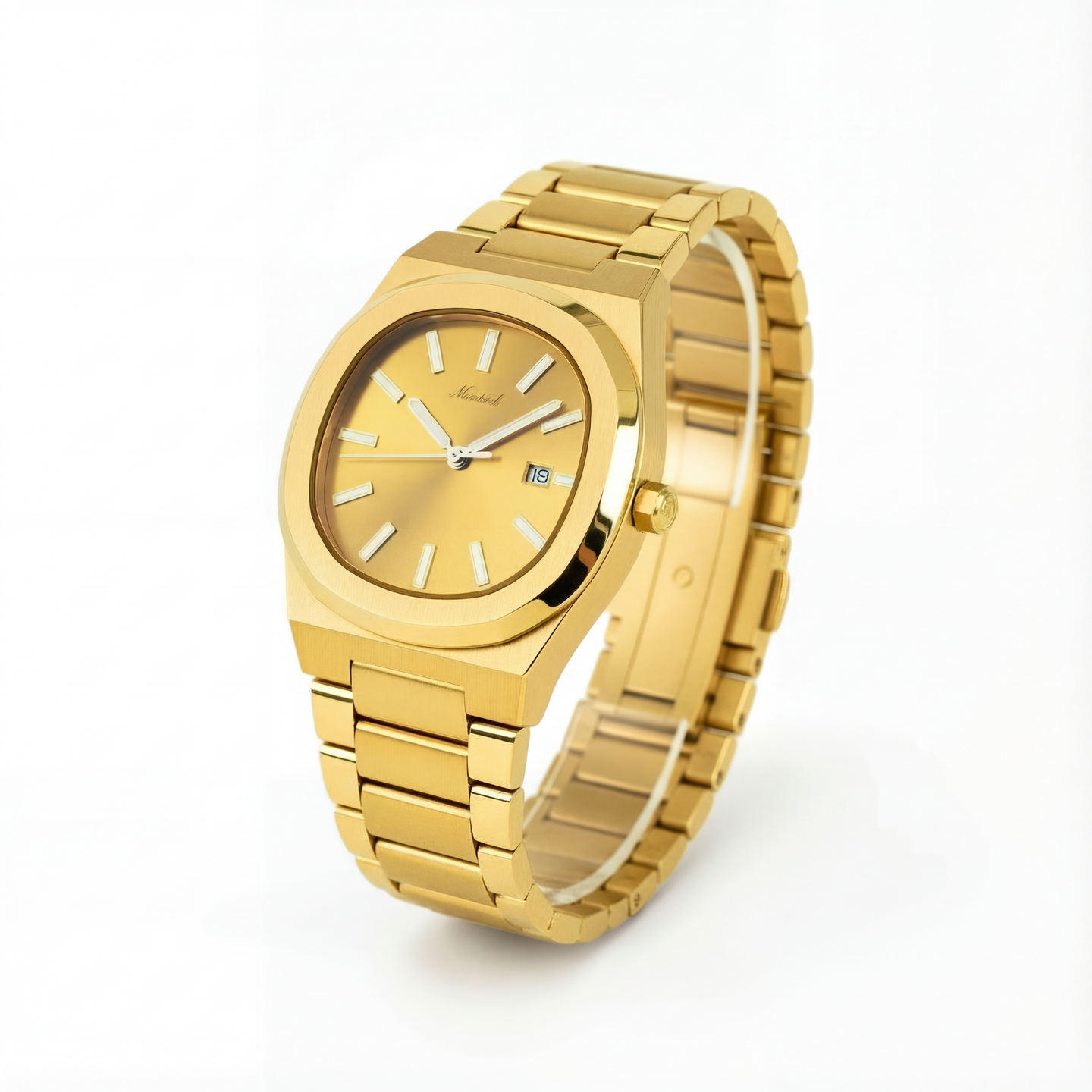 Aurelius Watch Gold Wave