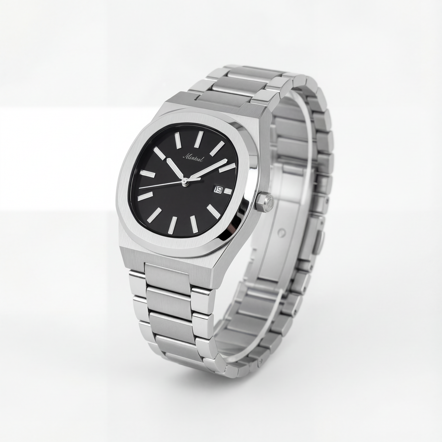 Aurelius Watch Silver Midnight