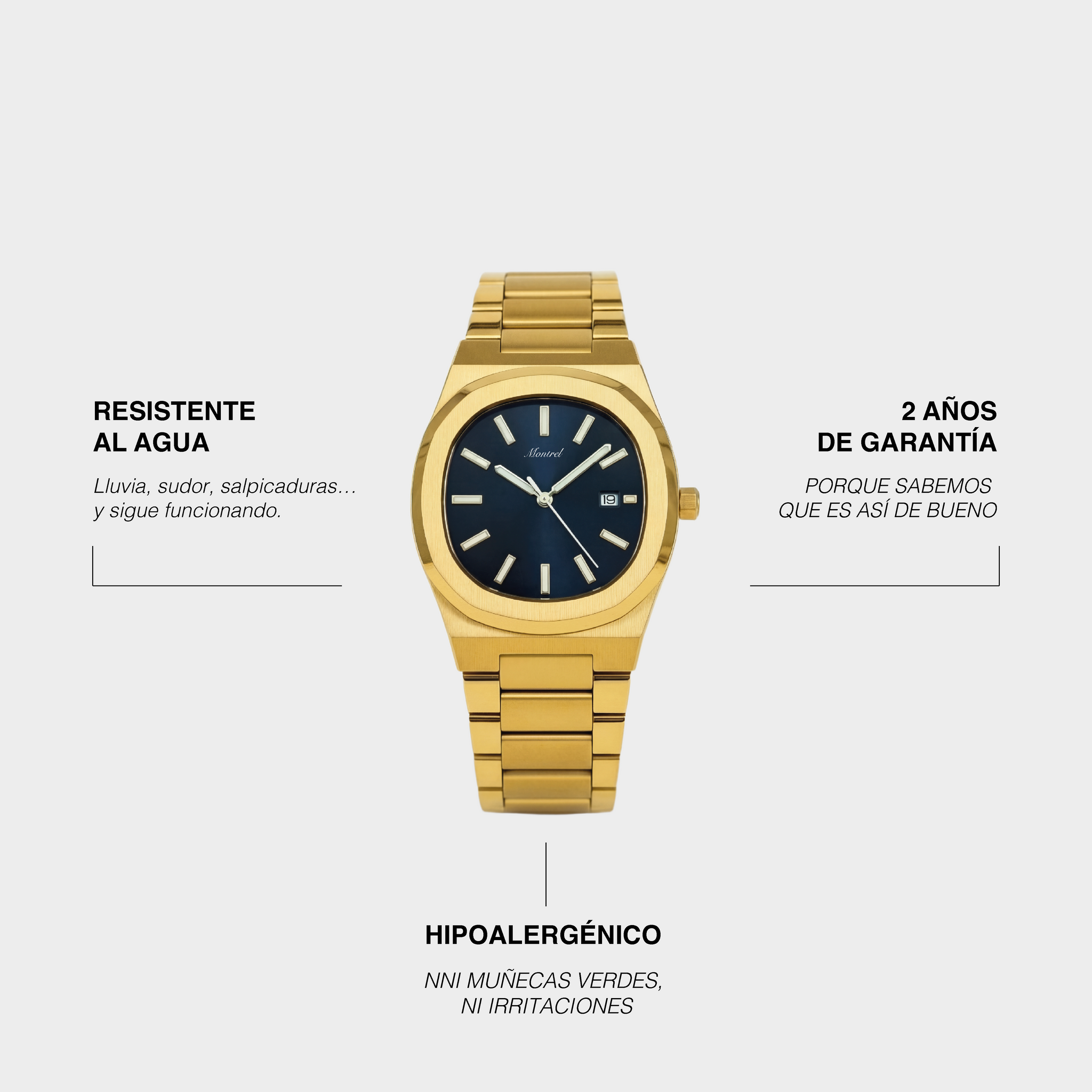 Aurelius Watch Gold Midnight