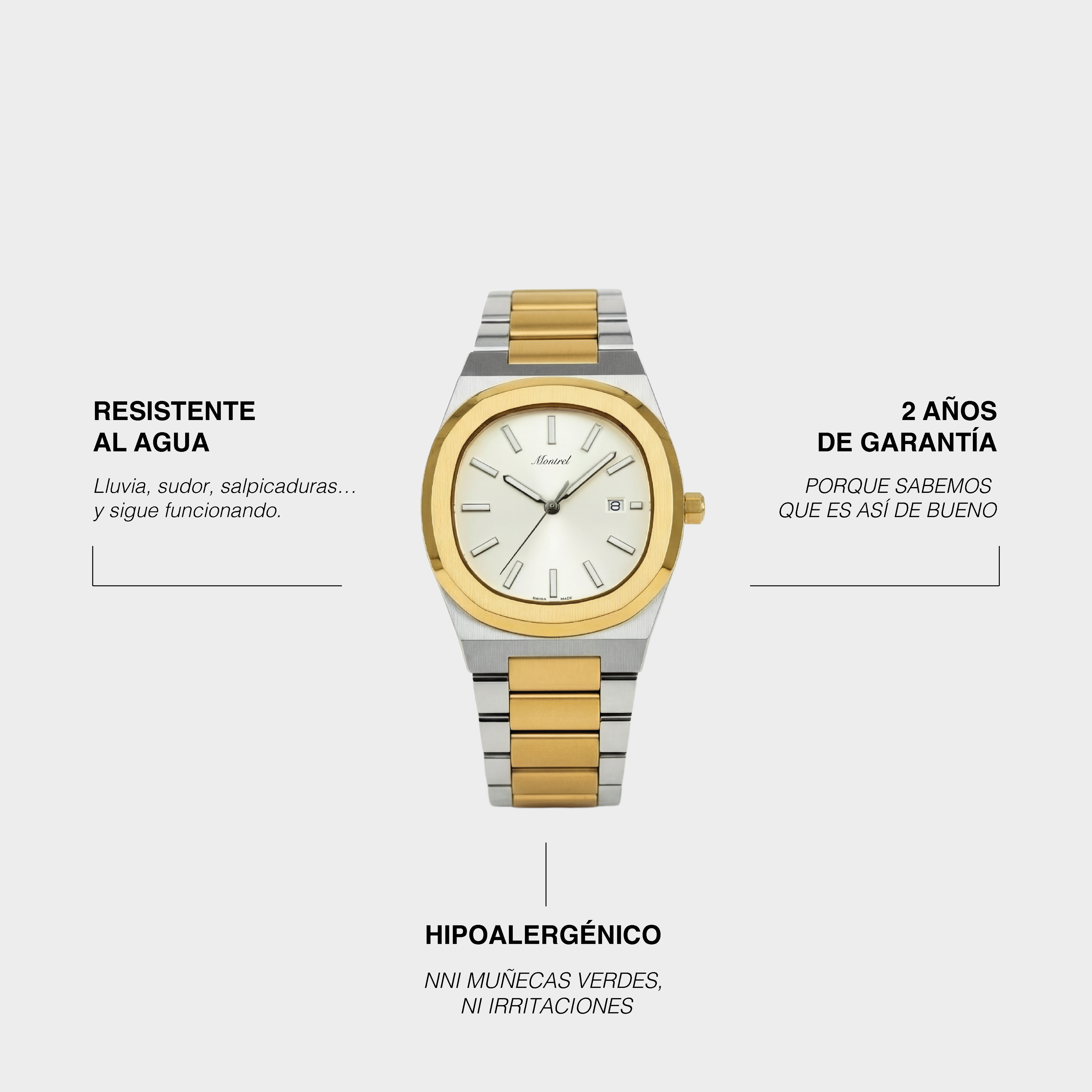 Aurelius Watch Silver Sea