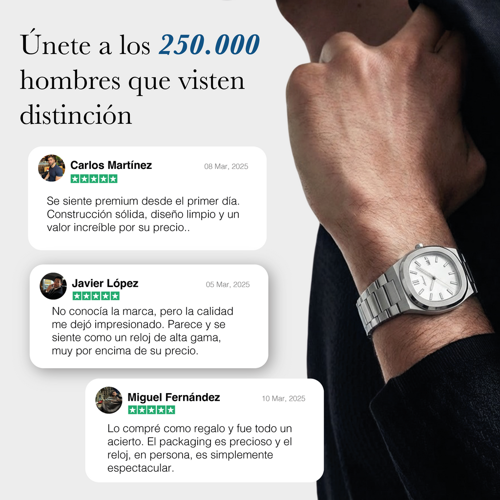 Aurelius Watch Silver Sea